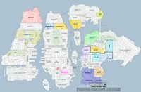 gta4 карта территорий банд