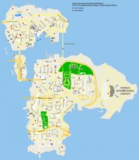 GTA 4 Карта расположения чаек и прыжков (Dukes)