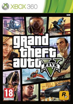 gta5 xbox 360 box front